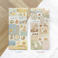 Mind Wave Lampo Sticker - Fox and Rain