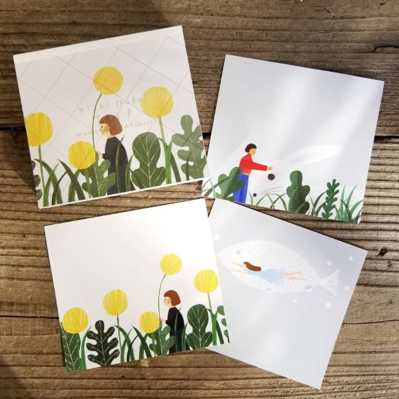 Nishi Shuku Memo Block - Trip