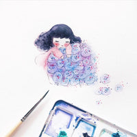 msbulat Rubber Stamp - Embrace every petal / 拥抱生活的每一瓣