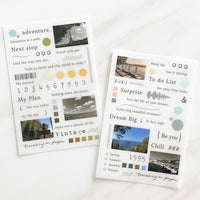 TOP Studio Print-on Sticker - XOXO