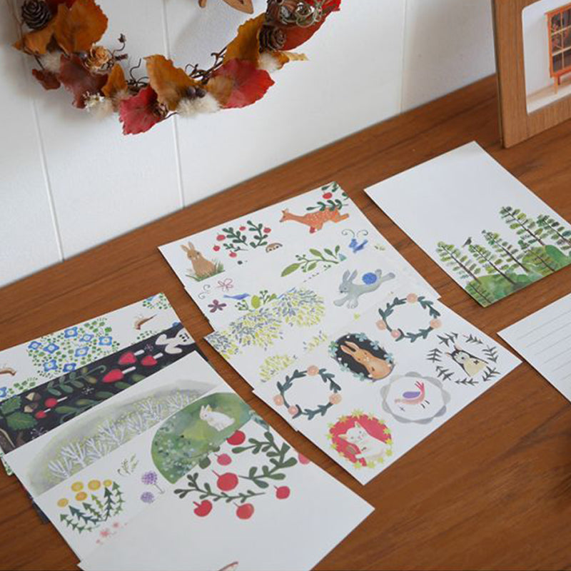 4legs Letter Paper - Forest