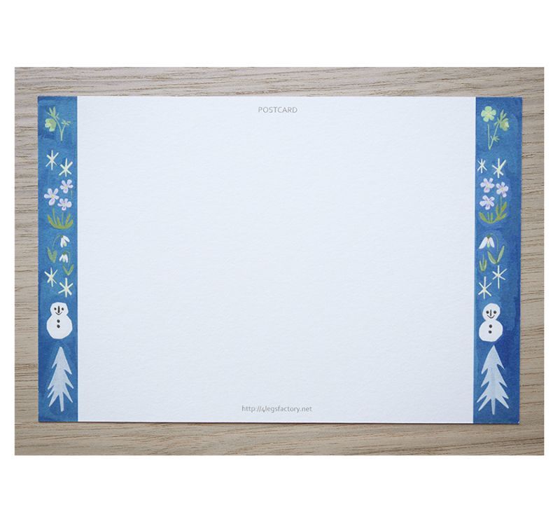 4legs Postcard - Cat #9 (Orange Tabby with White Socks)