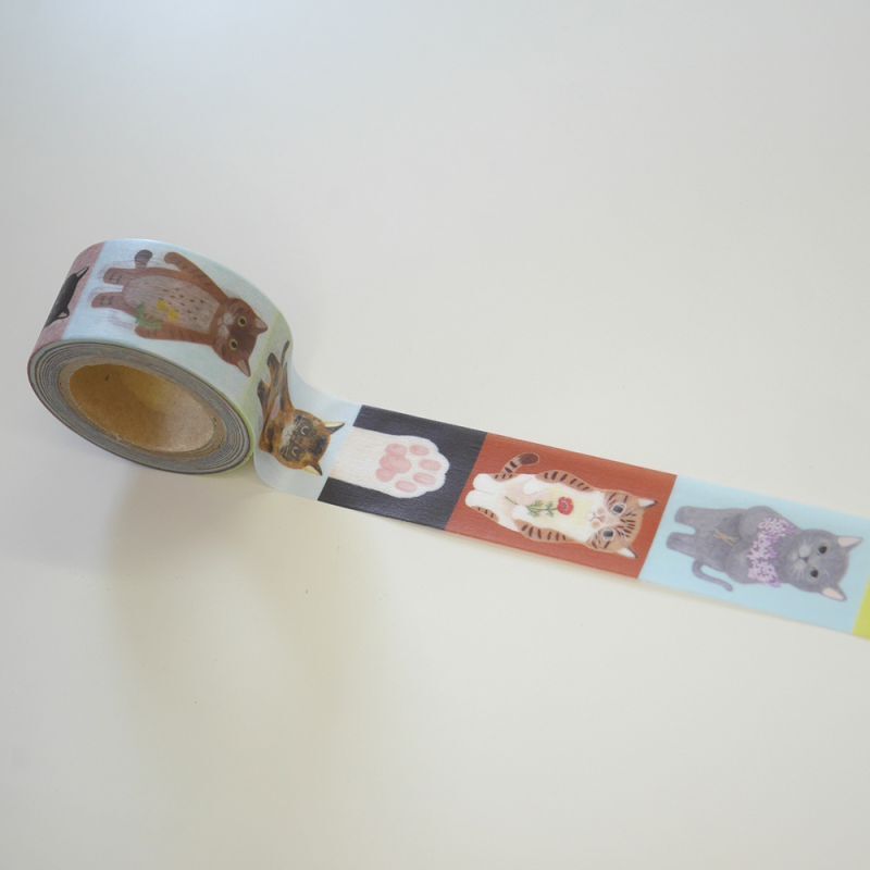 4legs Washi Tape - Cat (A)