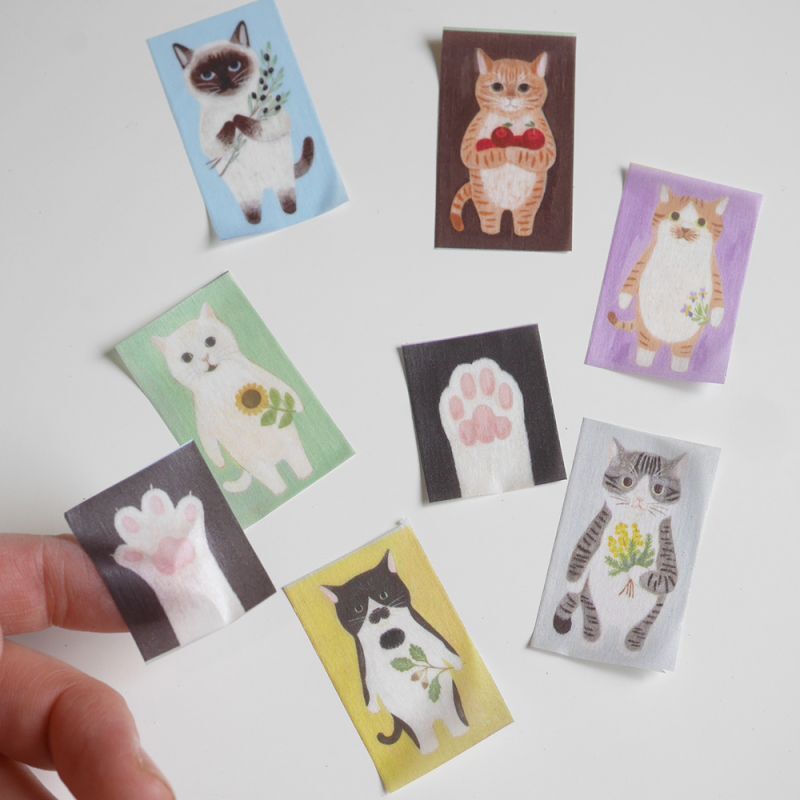 4legs Washi Tape - Cat (B)