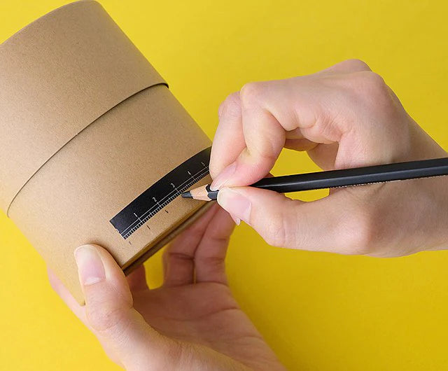 MT EX Washi Tape - Black Ruler