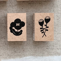 Cotori Cotori Rubber Stamp - Girls/ Flowers