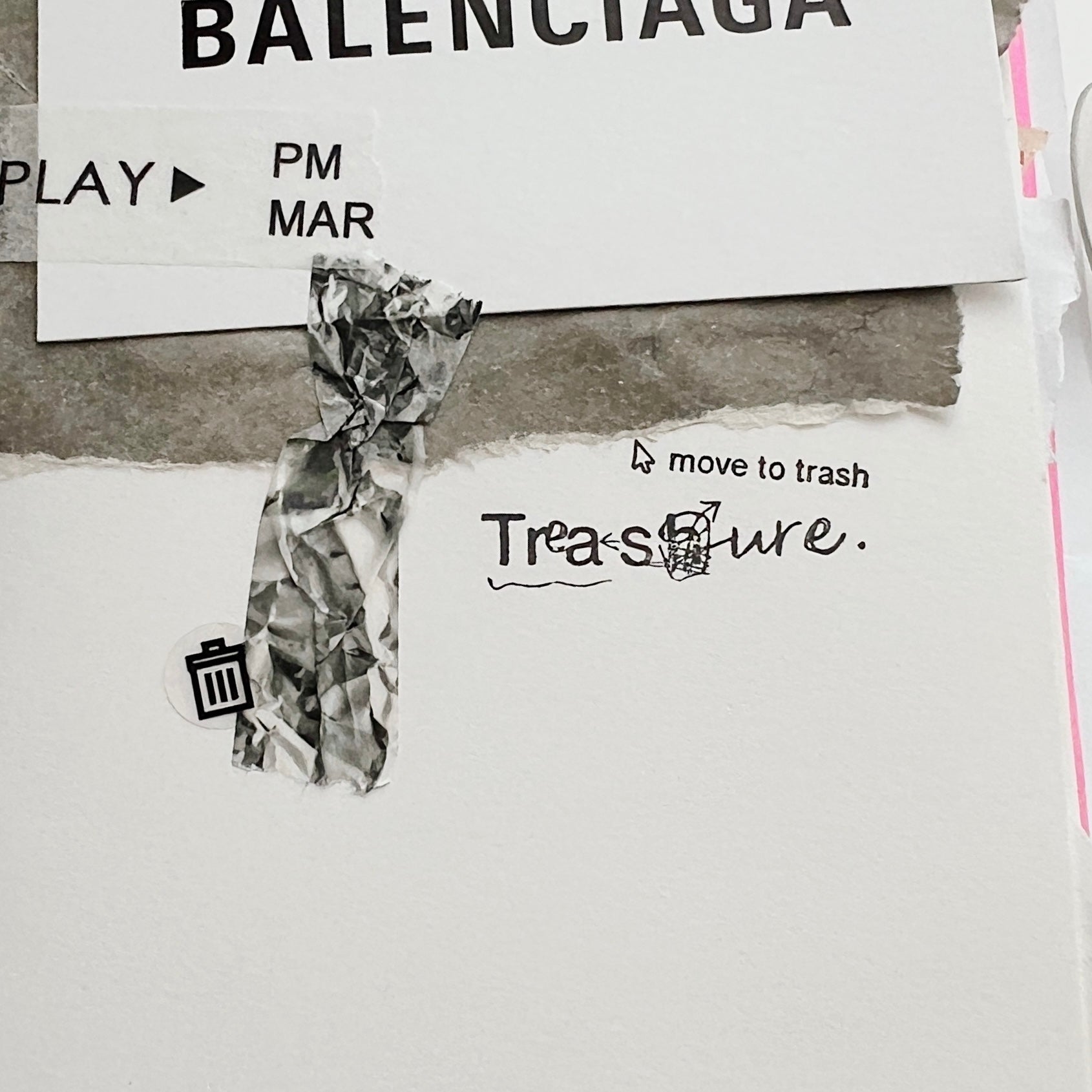 PC Rubber Stamp: Trash/ Treasure