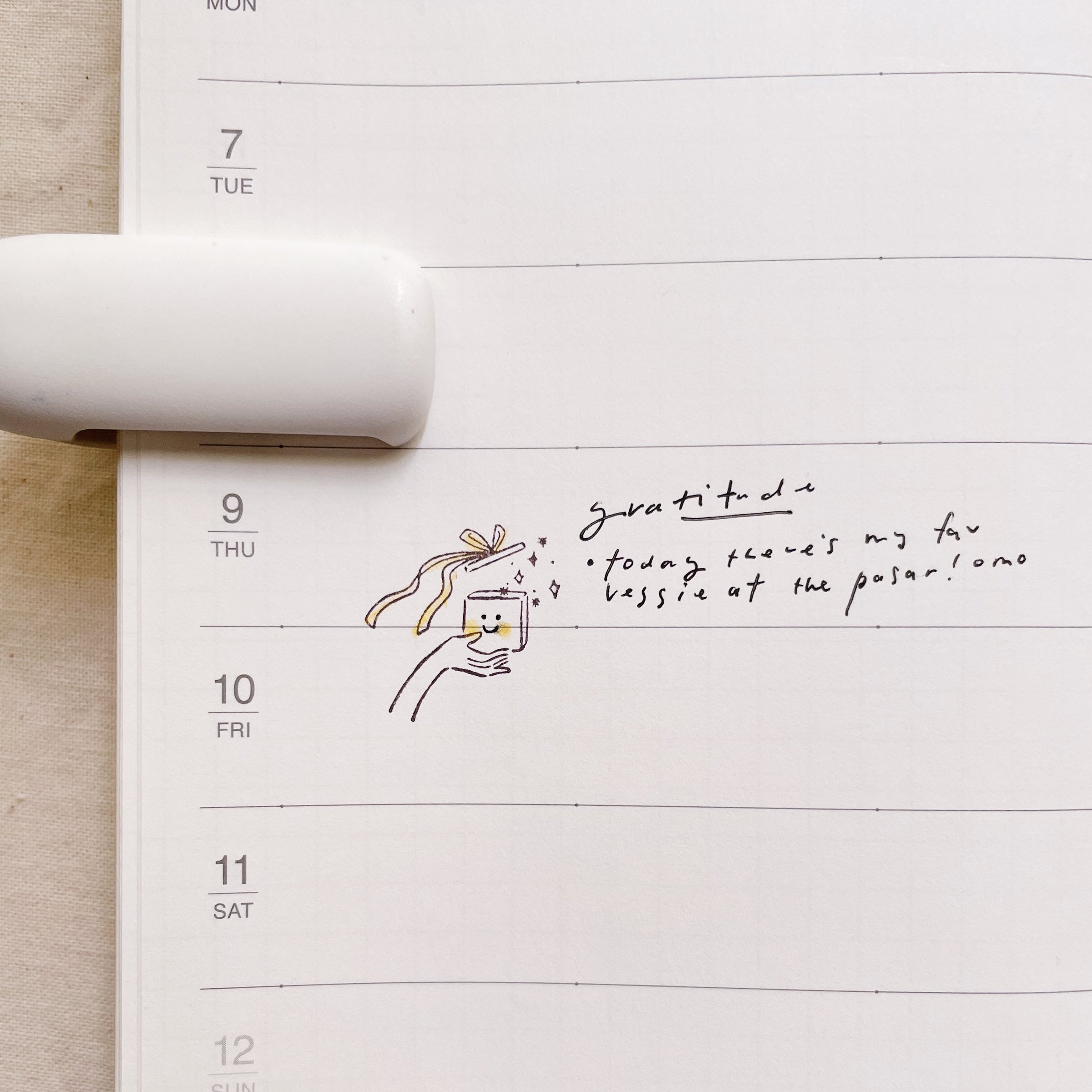 msbulat Rubber Stamp - A Gift / 有礼物