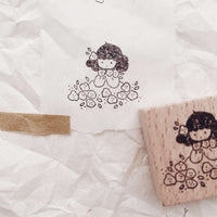 msbulat Rubber Stamp - Blossom your own way / 自由地绽放吧