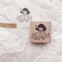 msbulat Rubber Stamp - Blossom your own way / 自由地绽放吧