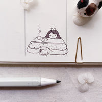 msbulat Rubber Stamp - Comfort your Soul / 暖暖心灵