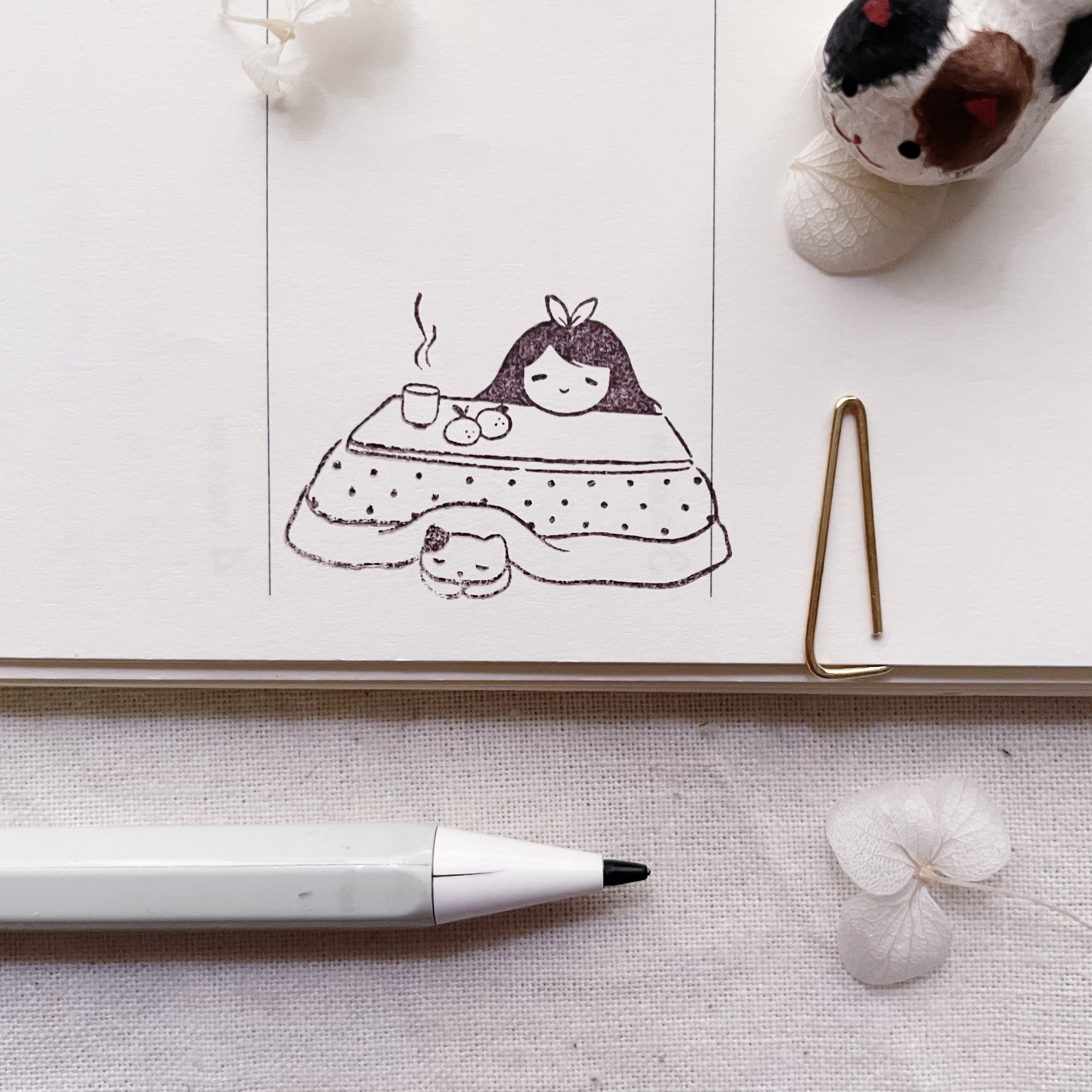 msbulat Rubber Stamp - Comfort your Soul / 暖暖心灵