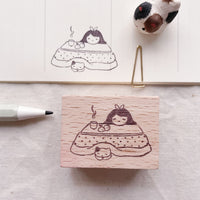 msbulat Rubber Stamp - Comfort your Soul / 暖暖心灵