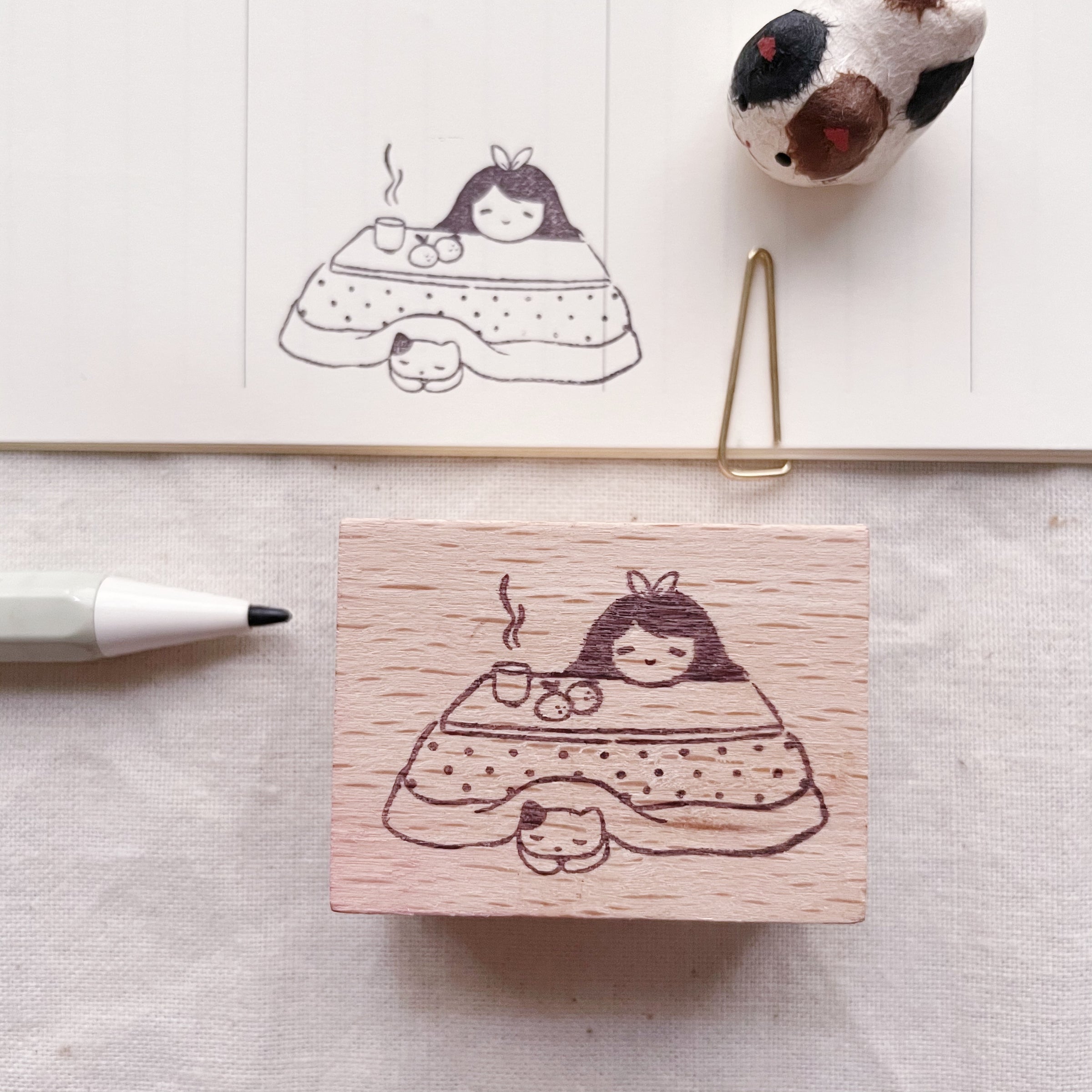 msbulat Rubber Stamp - Comfort your Soul / 暖暖心灵