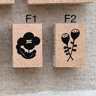 Cotori Cotori Rubber Stamp - Girls/ Flowers