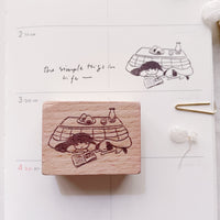 msbulat Rubber Stamp - Enjoy Simplicity / 简单最好