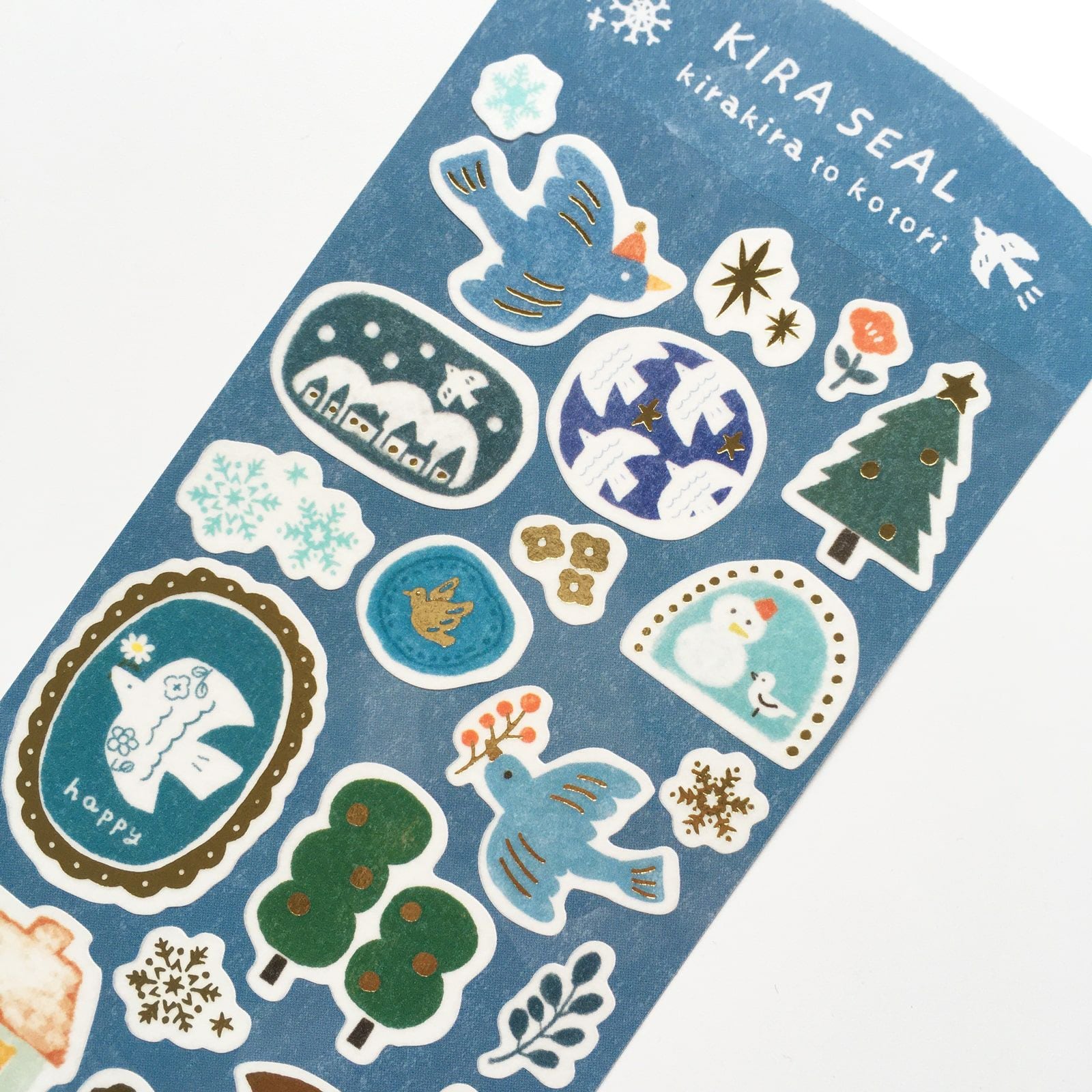 Furukawashiko Kira Seal Sticker - Sparkly and Crisp