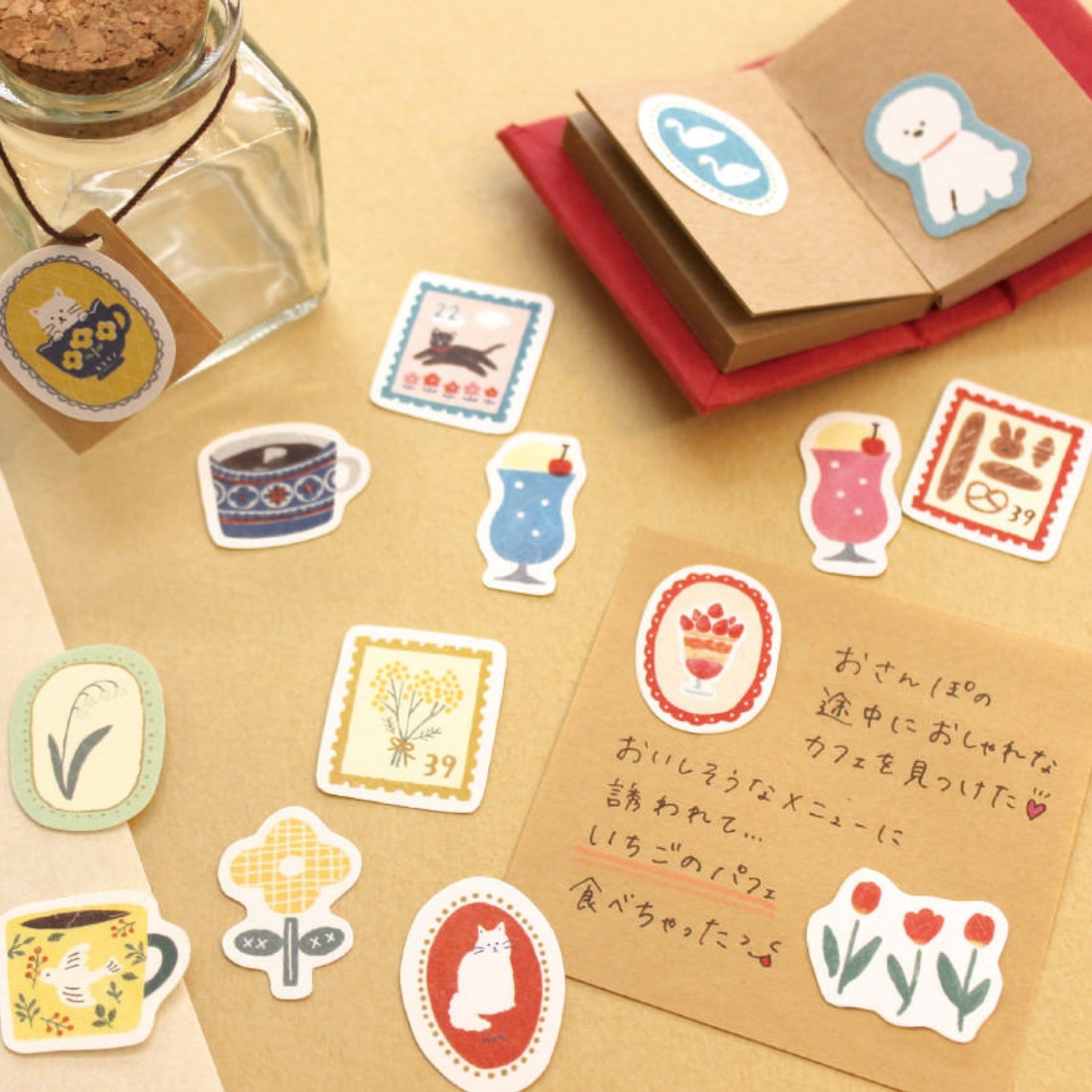 Furukawashiko My Perfect Day Sticker Flakes - Blue