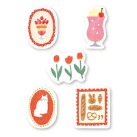 Furukawashiko My Perfect Day Sticker Flakes - Red