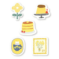 Furukawashiko My Perfect Day Sticker Flakes - Yellow