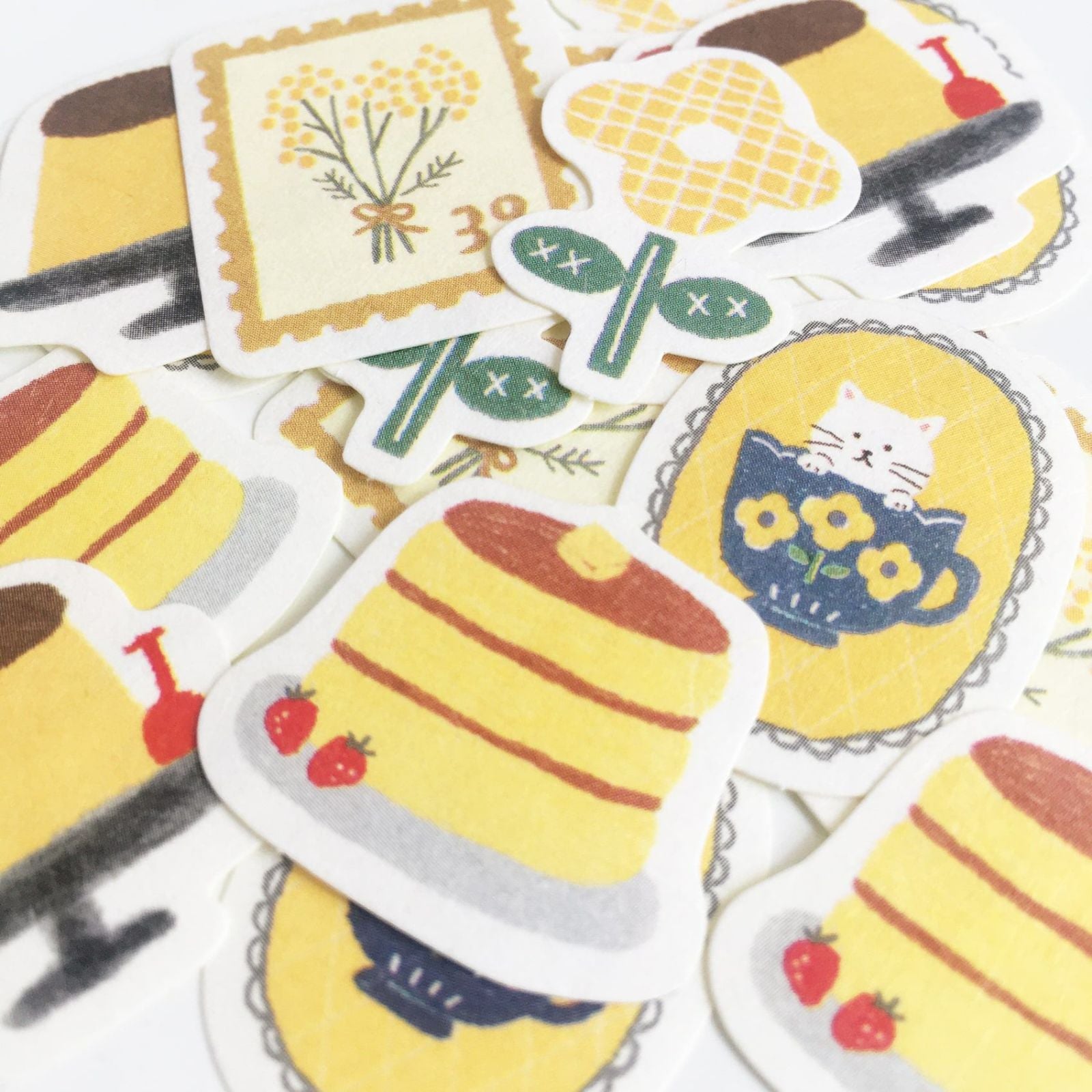 Furukawashiko My Perfect Day Sticker Flakes - Yellow