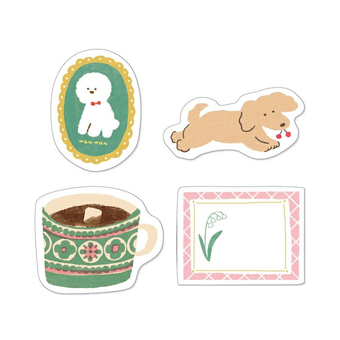 Furukawashiko Paper Set - My Perfect Day - Green