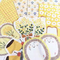 Furukawashiko Paper Set - My Perfect Day - Yellow