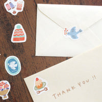 Furukawashiko Sticker Flakes - Cup and Bear