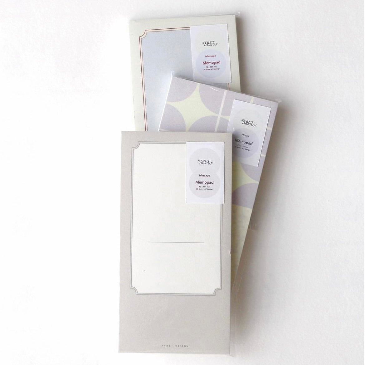 NYRET Memo Pads - Frame / Notes