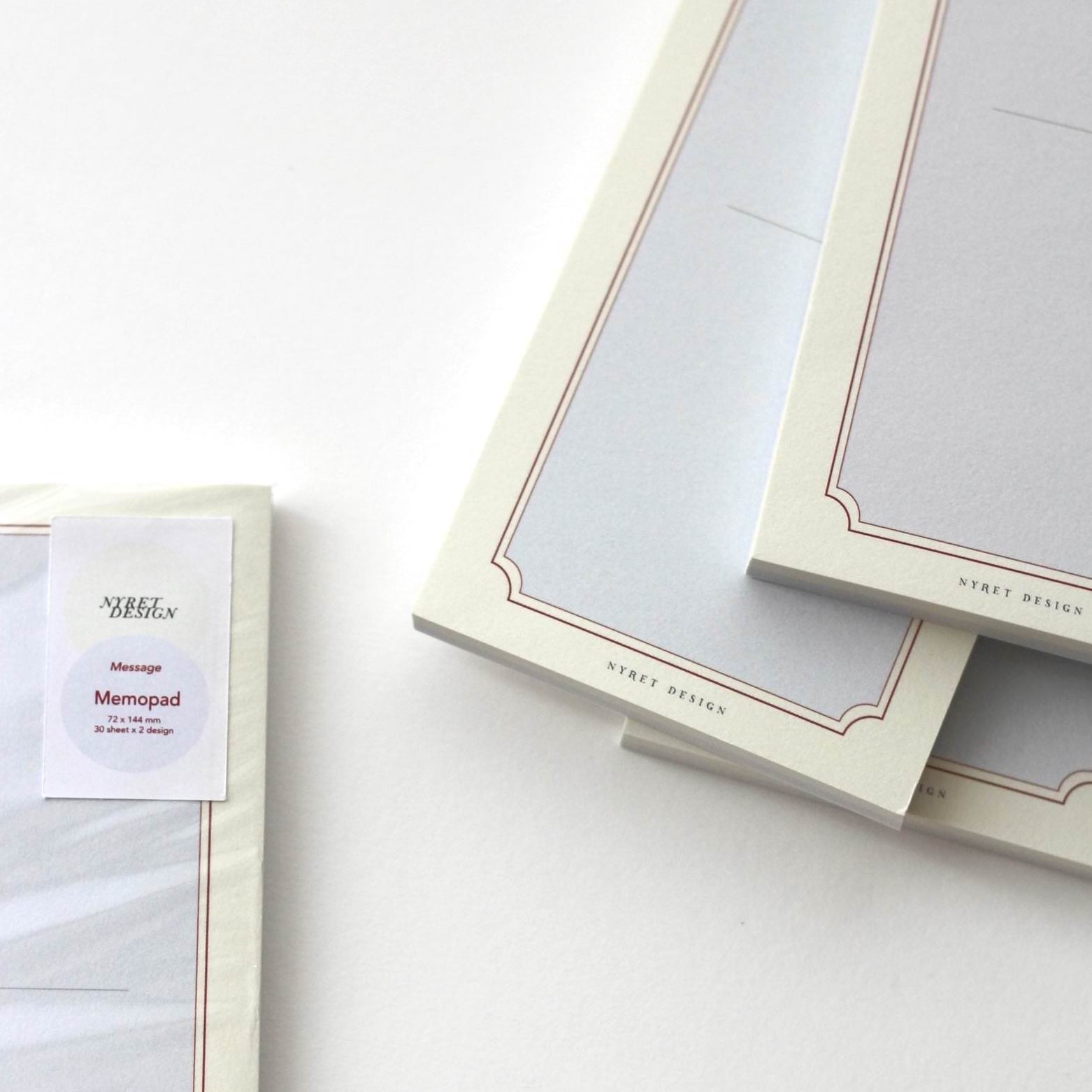 NYRET Memo Pads - Frame / Notes