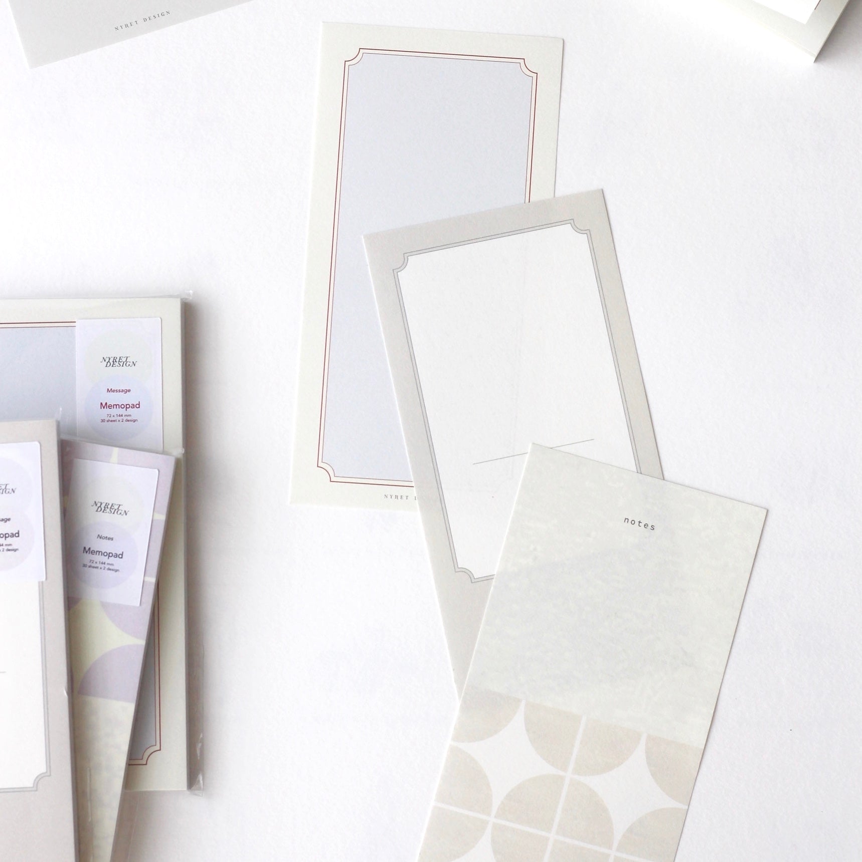 NYRET Memo Pads - Frame / Notes