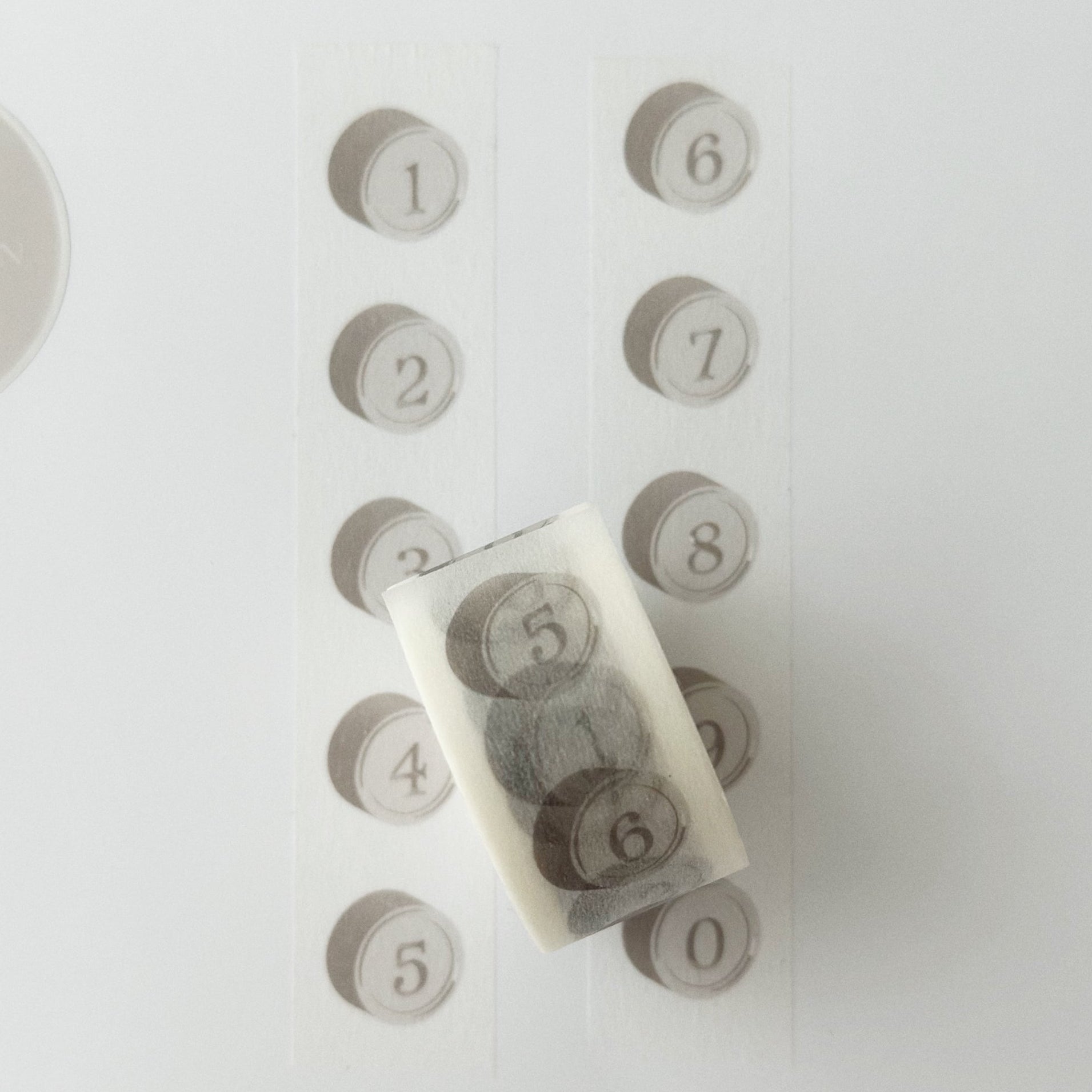 NYRET Washi Tape - G - Numbers