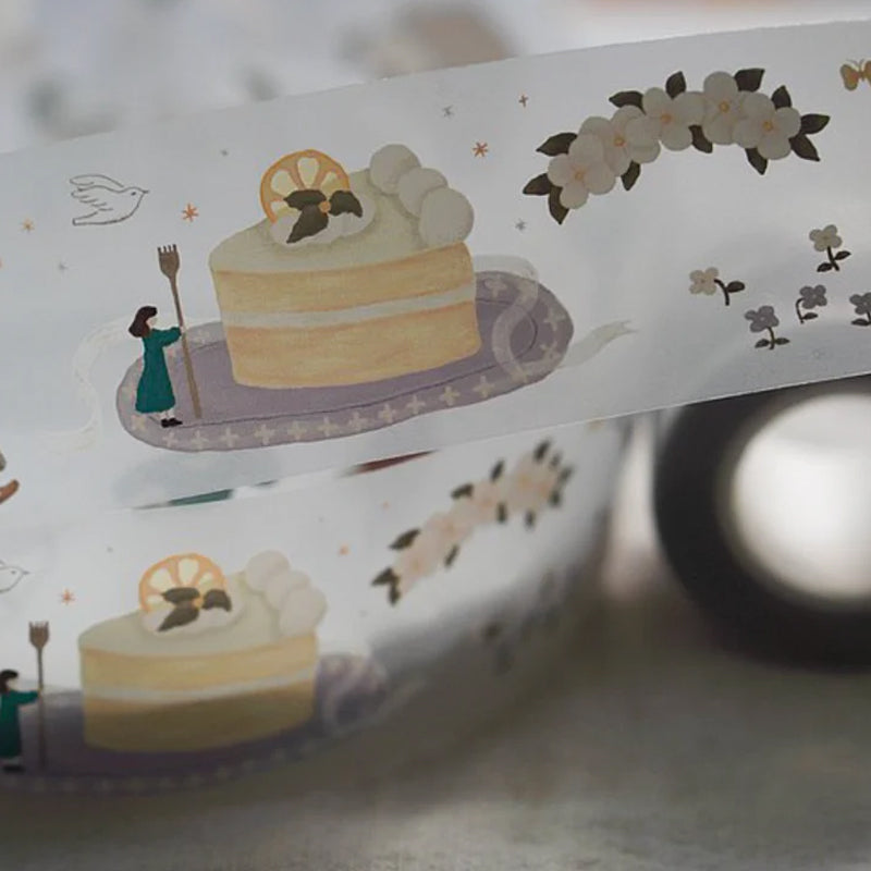 Ivy Snow PET Tape - Lemon Tree