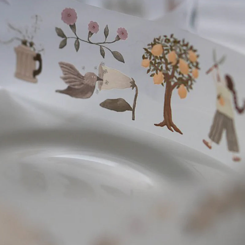 Ivy Snow PET Tape - Lemon Tree