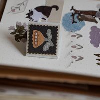 Ivy Snow Sticker - Green Forest Life