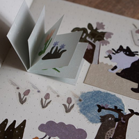 Ivy Snow Sticker - Green Forest Life