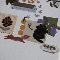 Ivy Snow Sticker - Green Forest Life