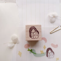 msbulat Rubber Stamp - Listen to your Heart / 用心听一听