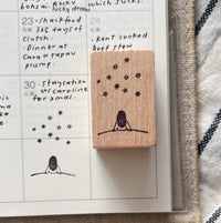 msbulat Rubber Stamp - Look up / 往上望