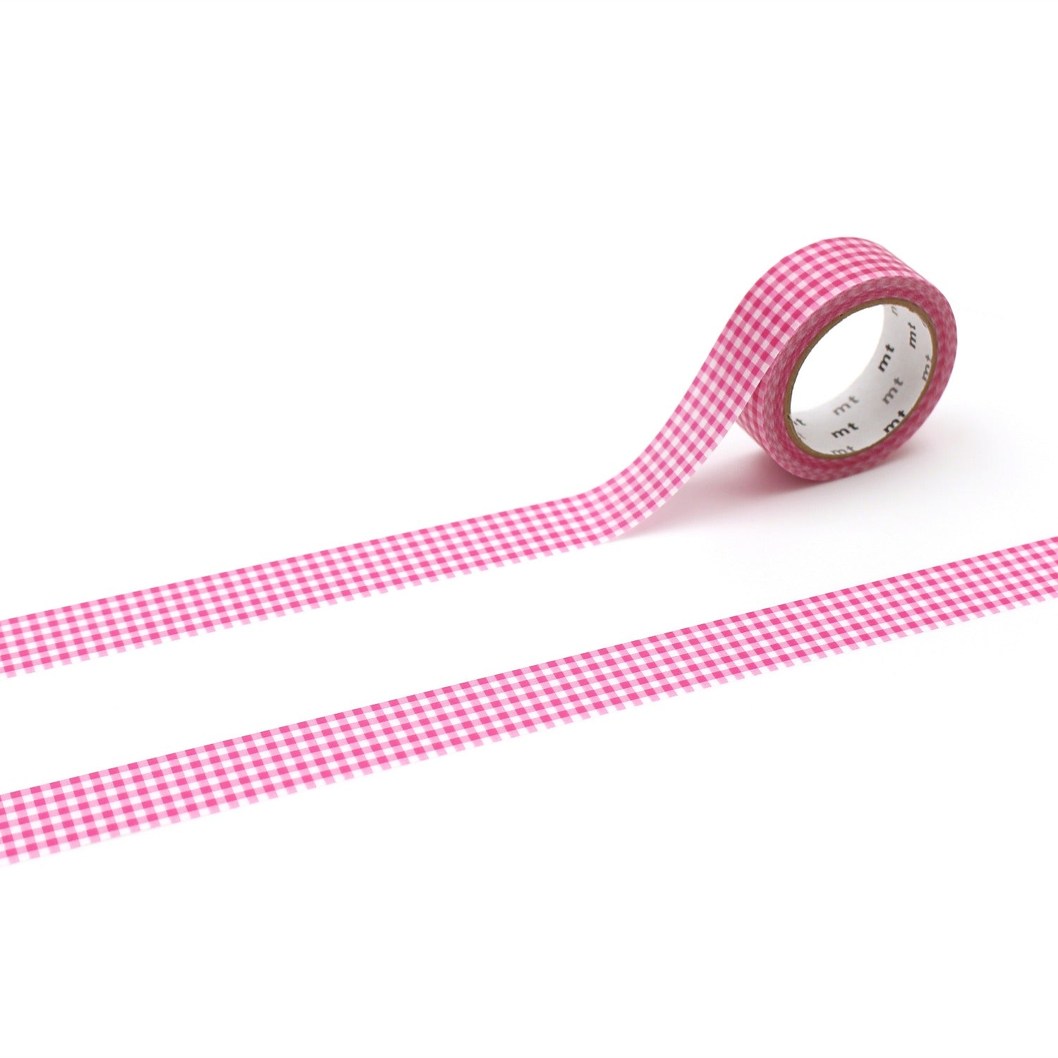 MT Deco Washi Tape - Delicate Checkered Pink