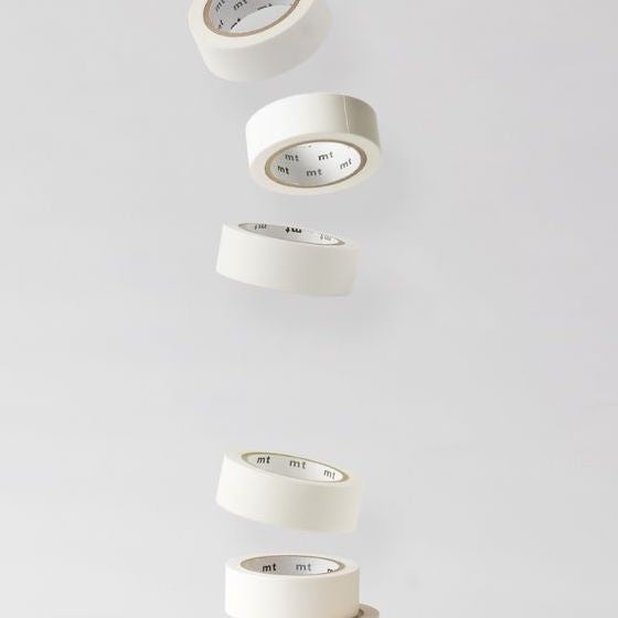 MT Basic Washi Tape - MT01P208R matte white