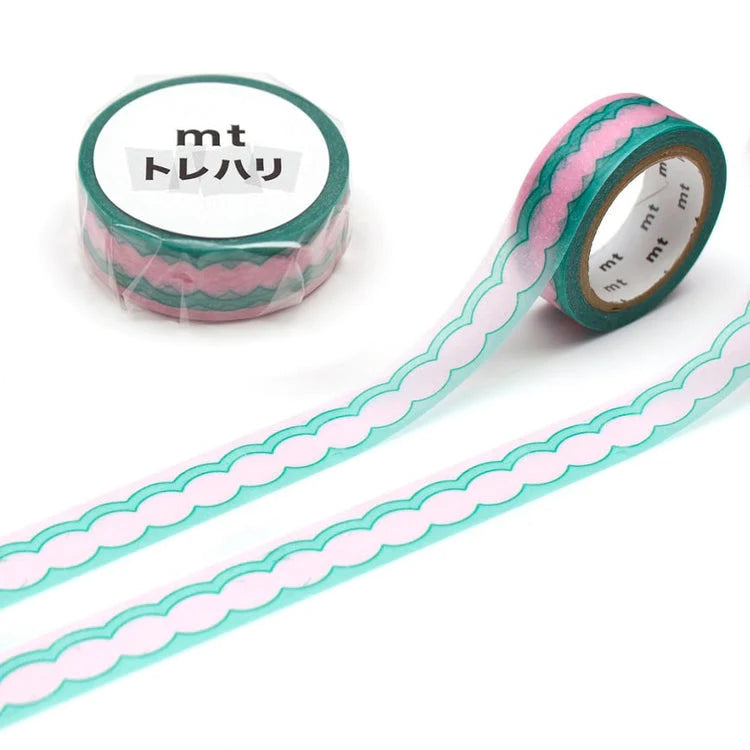 MT TREHARI Washi Tape - MTTRHA07 MT LINKED OVAL