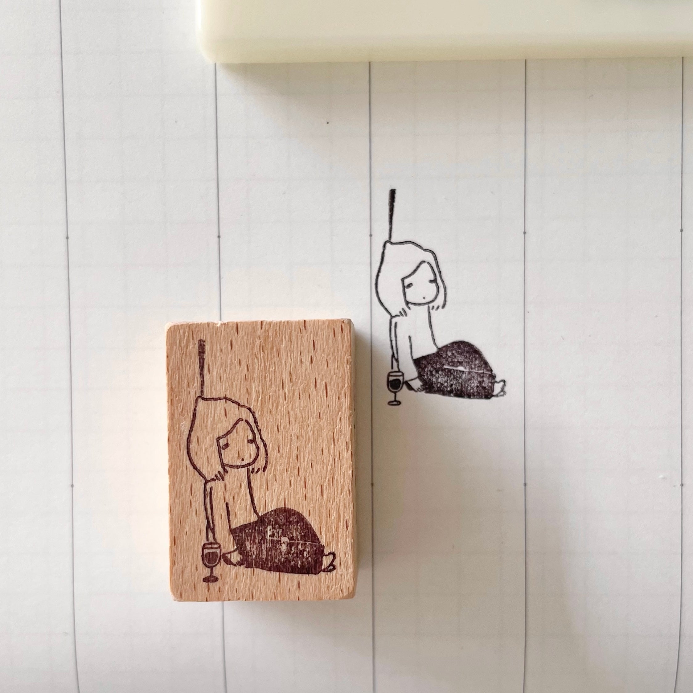 msbulat Rubber Stamp - Me, myself & I / 与自己为伴
