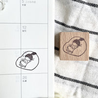 msbulat Rubber Stamp - Melting / 化了化了