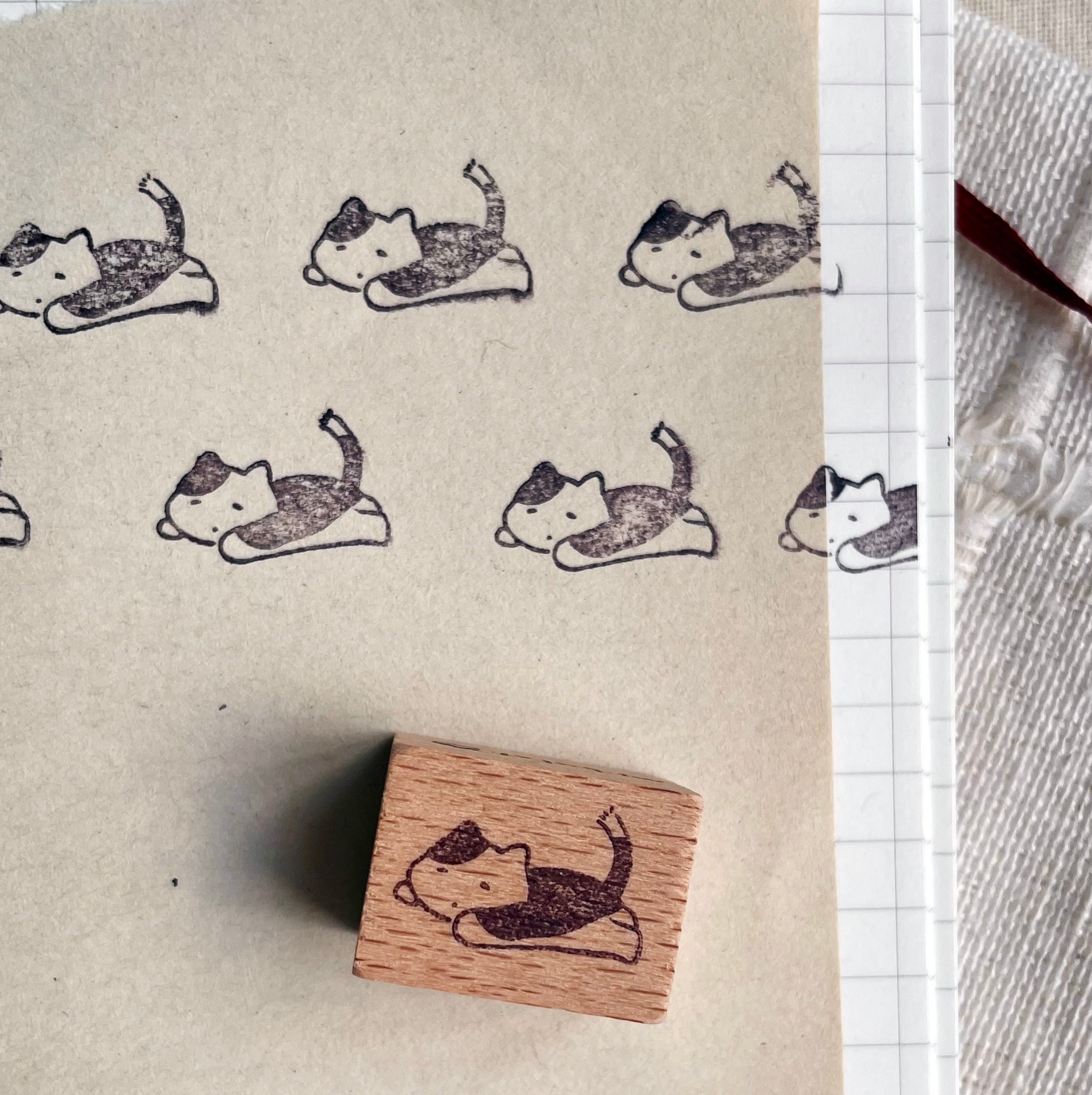 msbulat Rubber Stamp - Miao / 喵