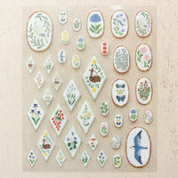 Midori Asano Stickers - Birds Song x Deer Dream