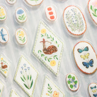 Midori Asano Stickers - Birds Song x Deer Dream