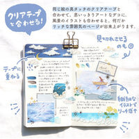 Mind Wave Painting Sticker - Clouds