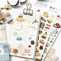 Mind Wave Painting Sticker - Blue Flower