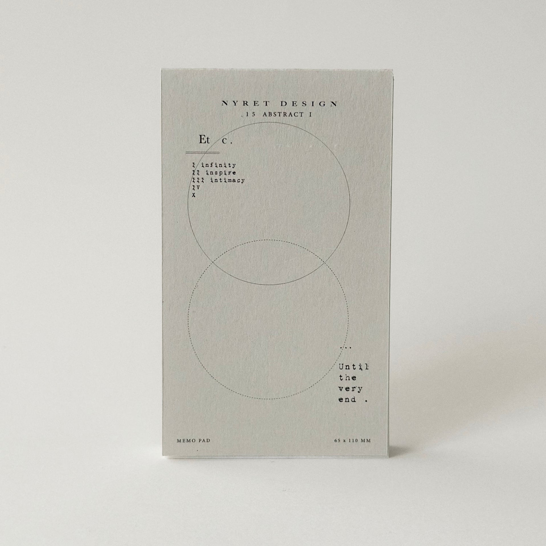 NYRET Memo Pads - Endless Series